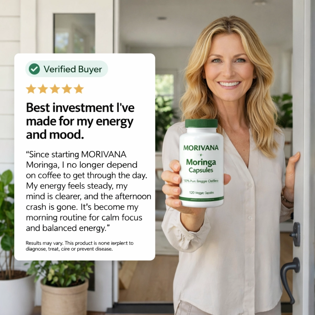 MORIVANA® - Organic moringa capsules